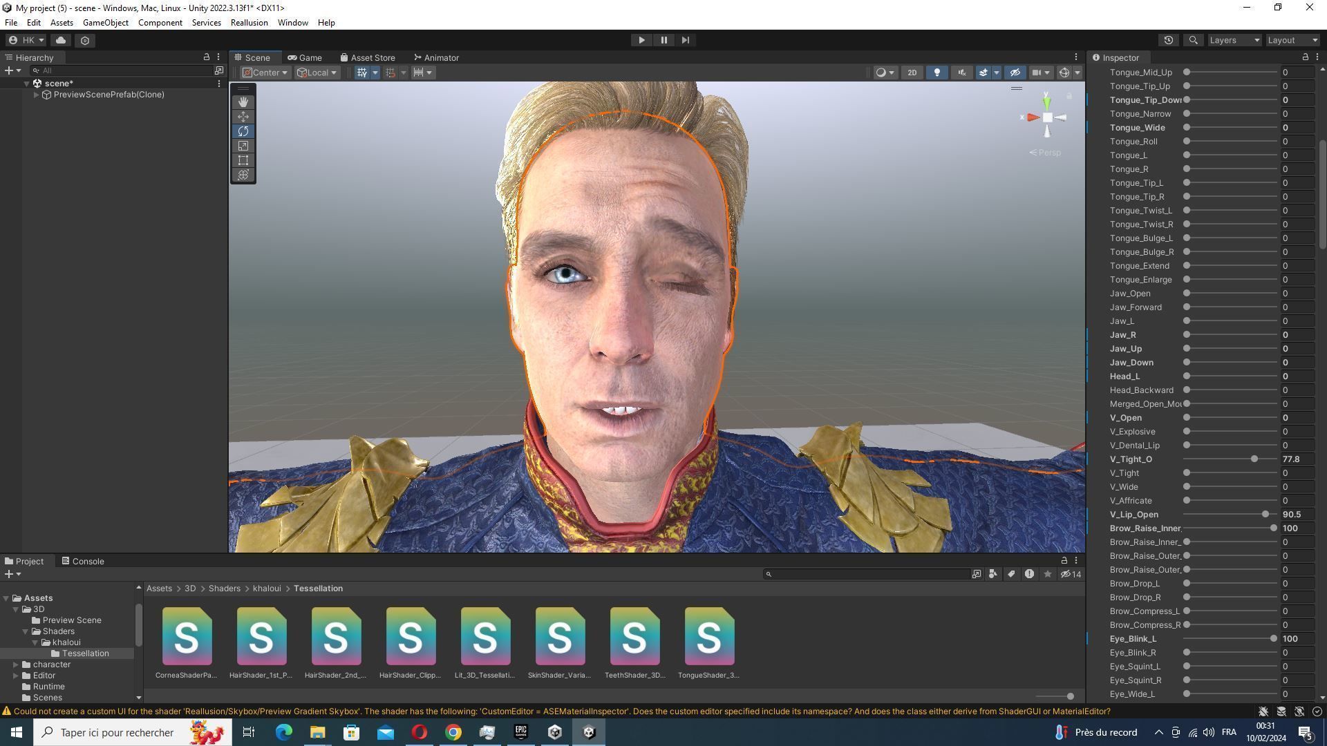 Homelander The Boys Ready  Low-poly 3D model_37