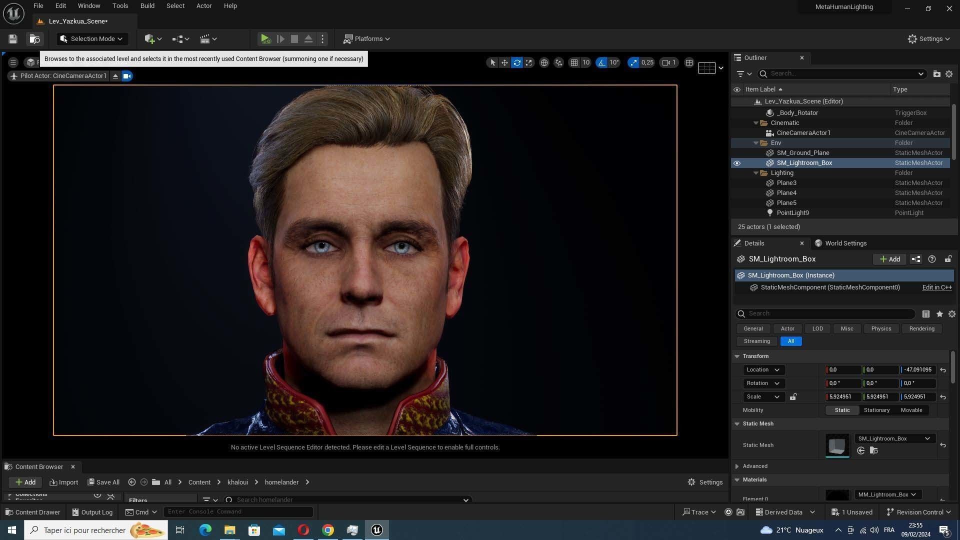 Homelander The Boys Ready  Low-poly 3D model_14