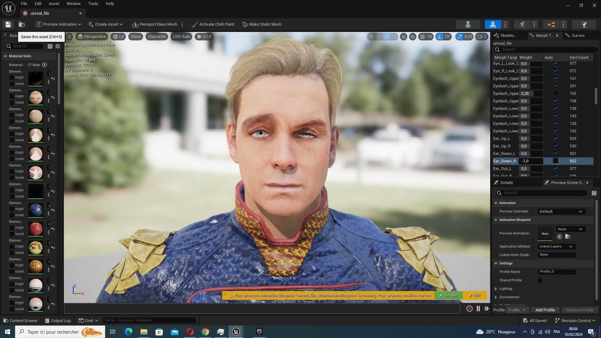 Homelander The Boys Ready  Low-poly 3D model_21