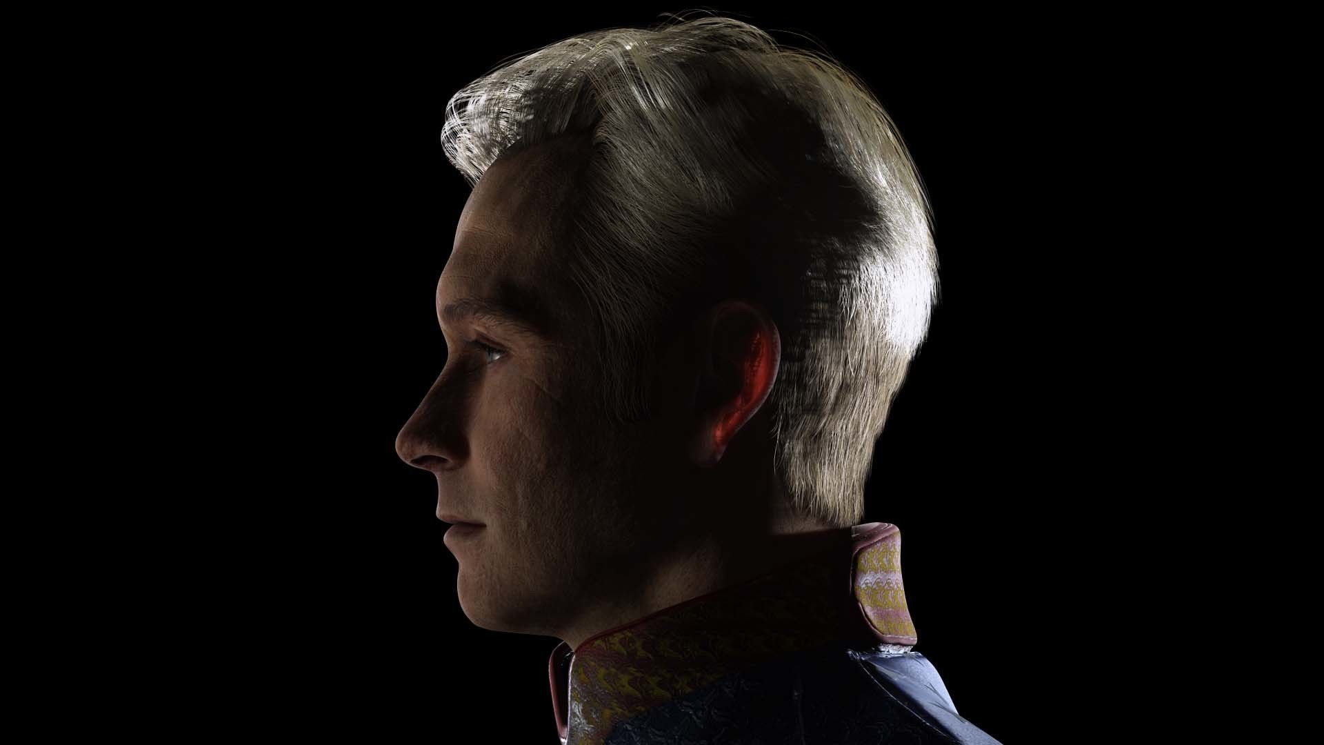 Homelander The Boys Ready  Low-poly 3D model_8