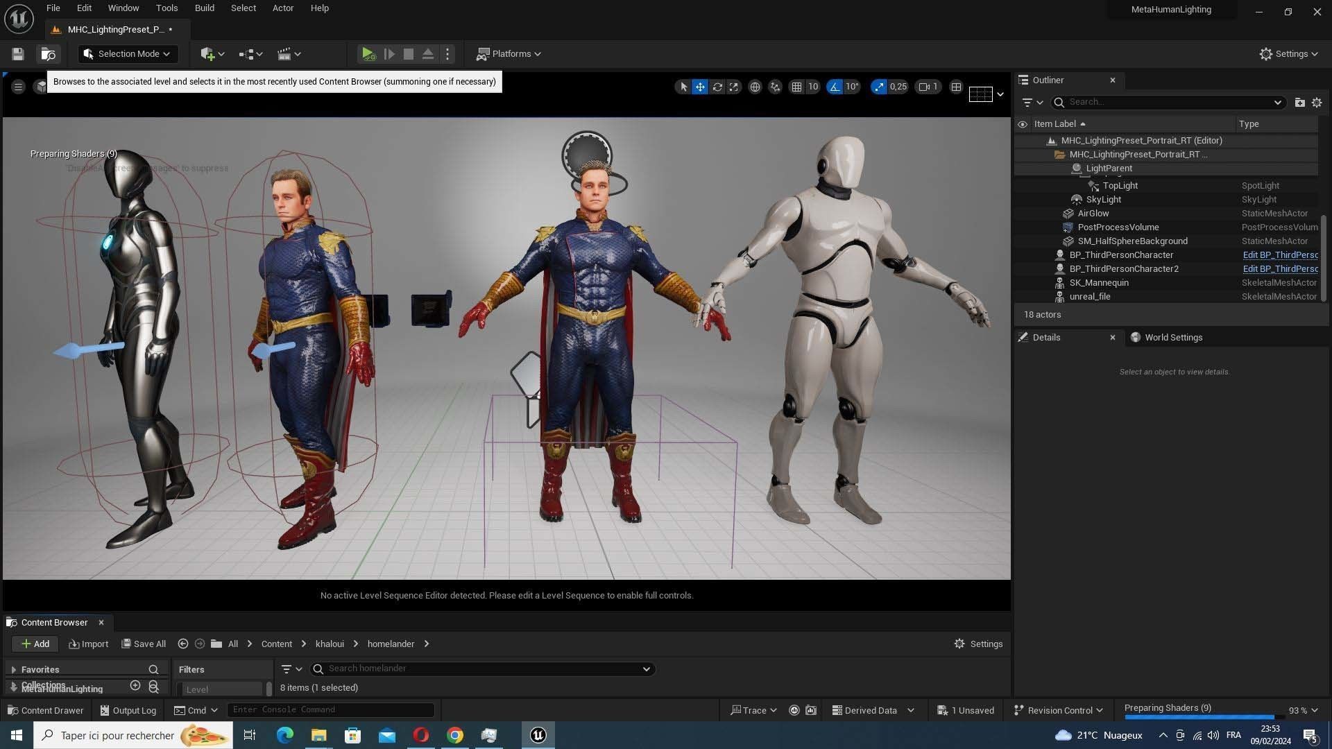 Homelander The Boys Ready  Low-poly 3D model_20