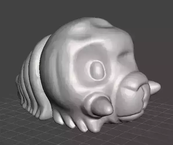 SD MOTHRA LARVA FORM 1992 FIGURE 15 INCH CHIBI SUPER DEFORMED