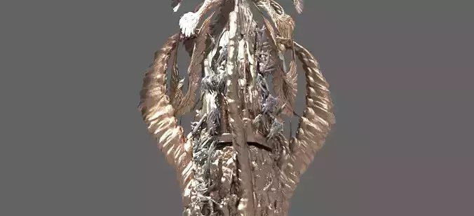Dantes Underworld Corpse Totum  3D model
