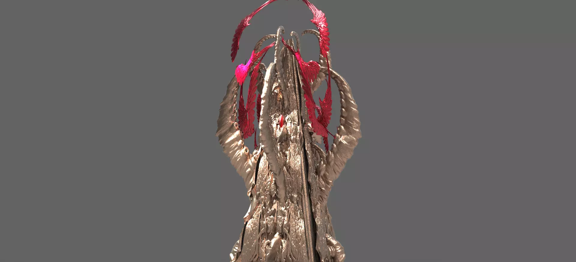 Dantes Underworld Corpse stone 3D model