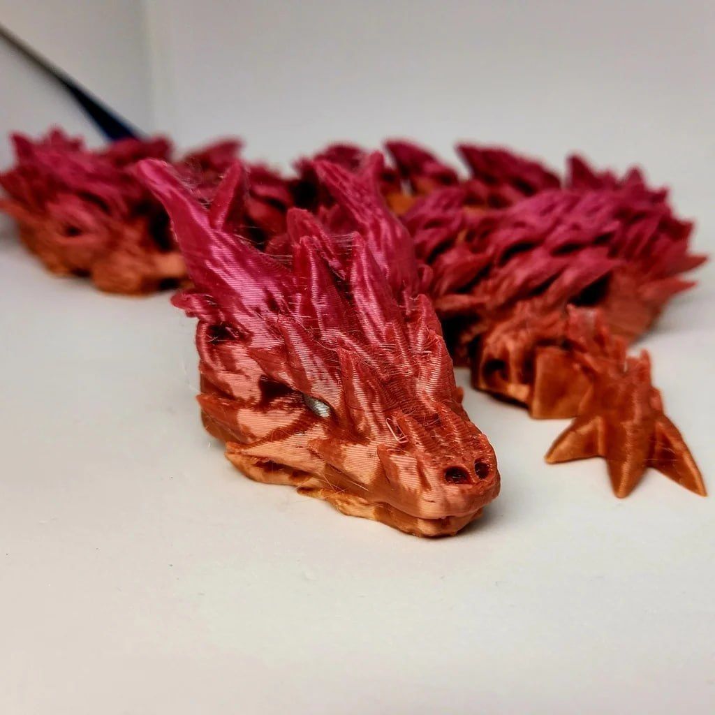 Red Dragon Free 3D print model_3