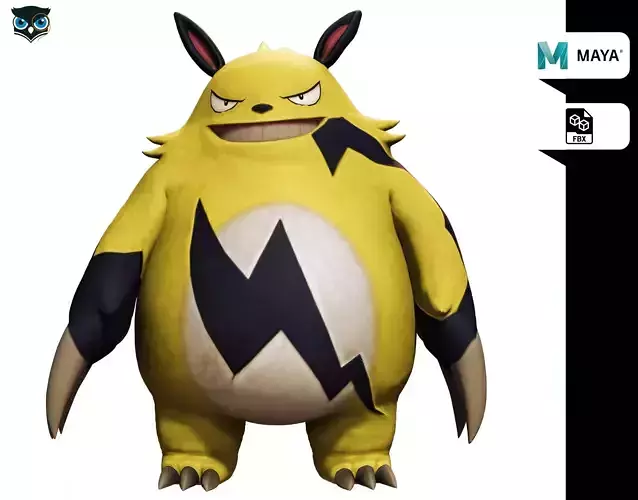 Palworld Grizzbolt Ready To Pose and Print 