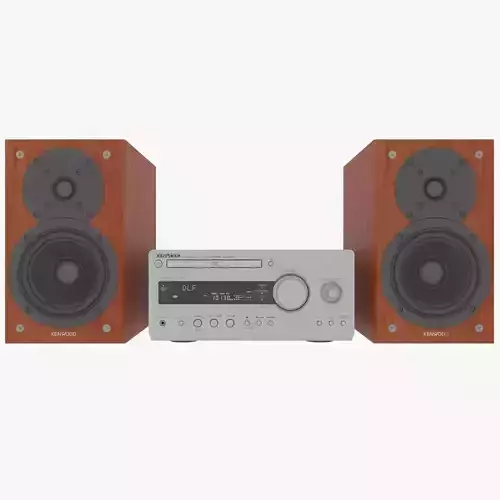 Kenwood Compact HI-FI Component System 3D