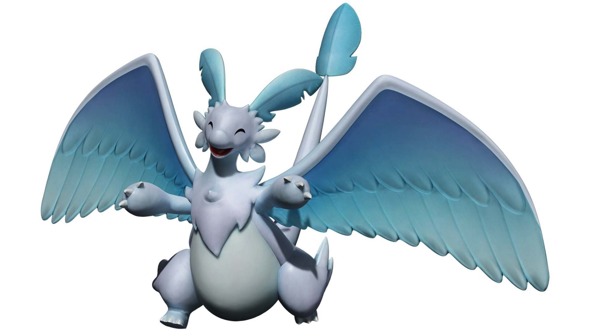 Palworld Quivern Ready To Pose and Print  Low-poly 3D model_6