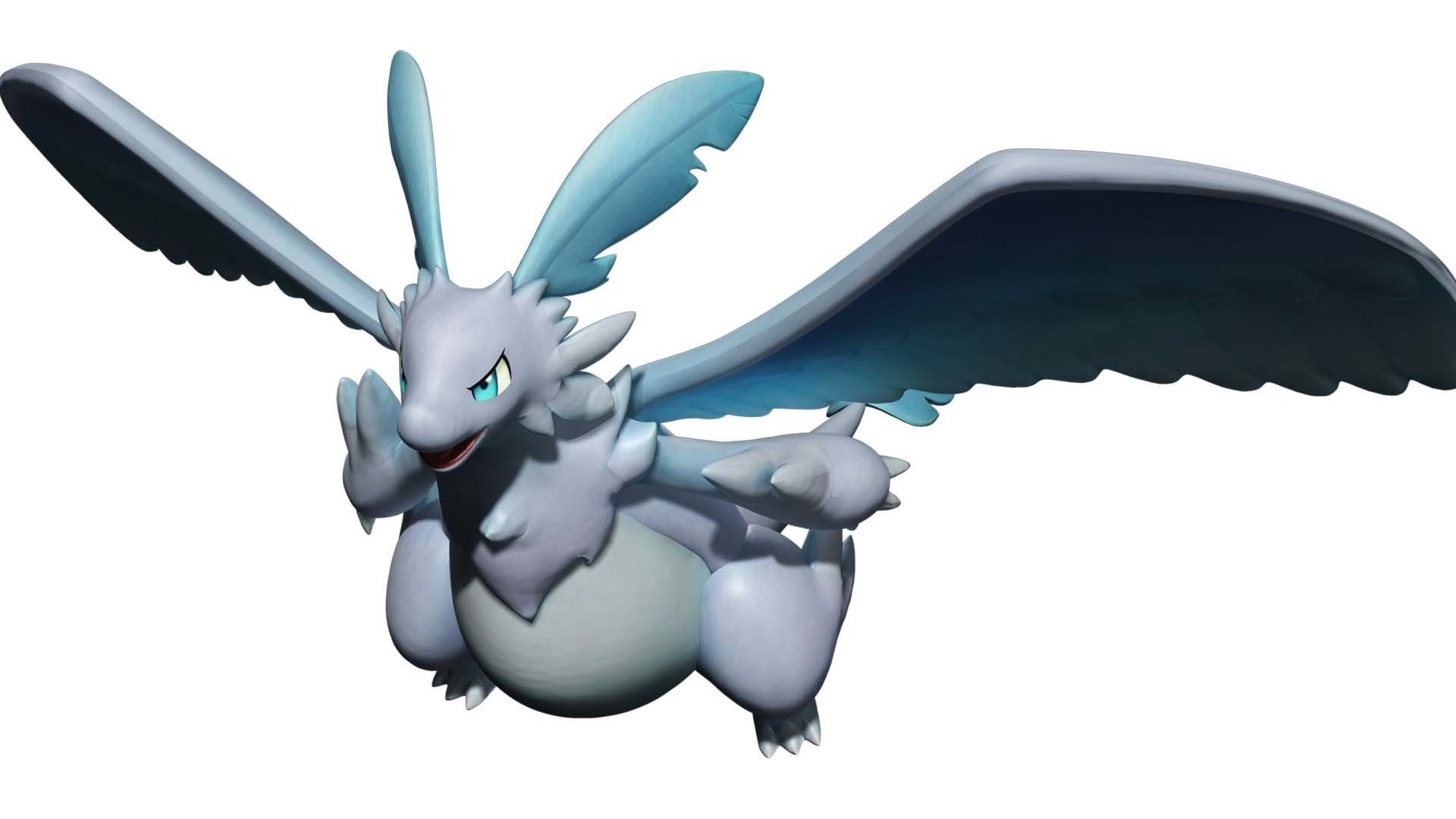 Palworld Quivern Ready To Pose and Print  Low-poly 3D model_3