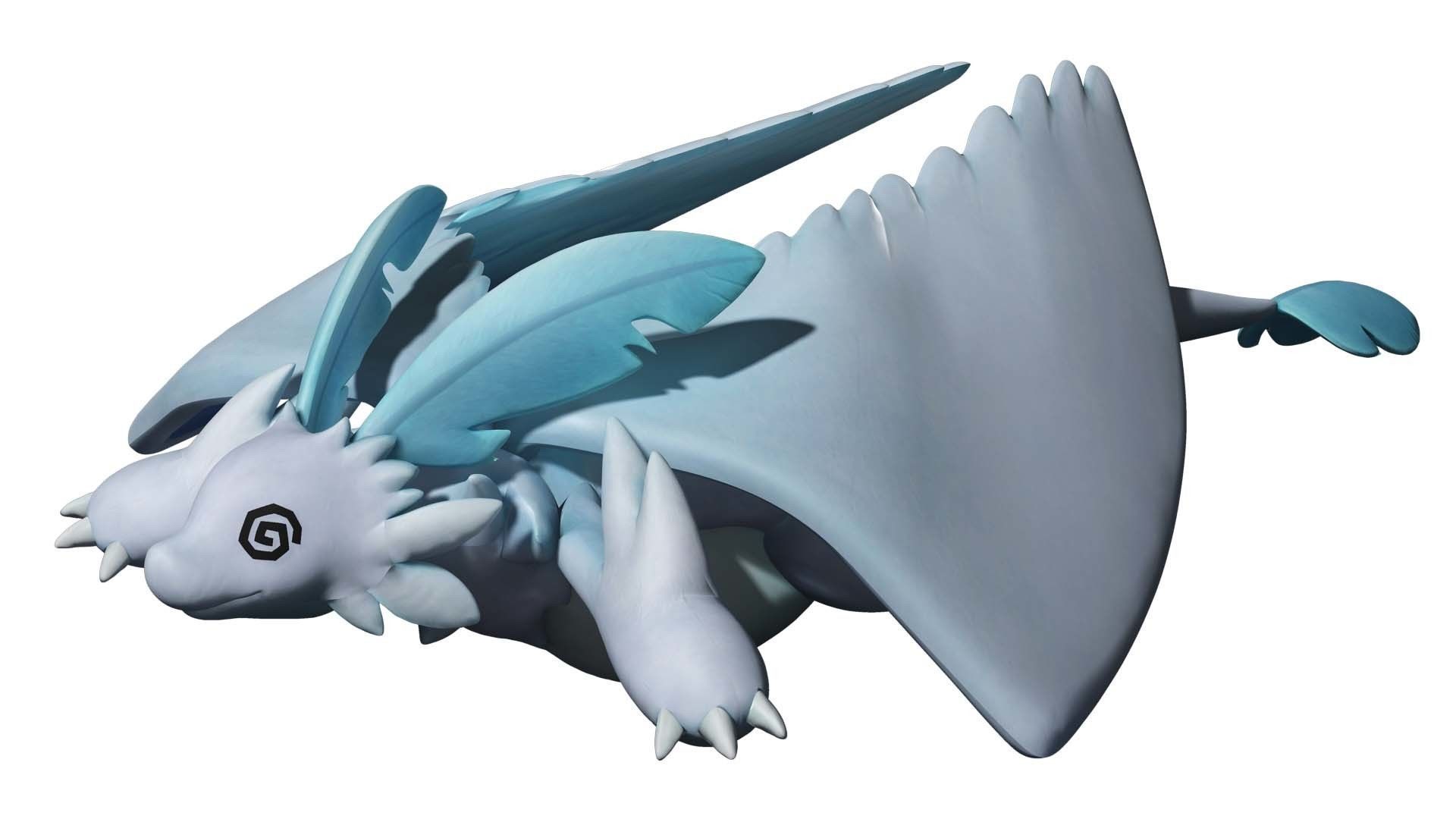 Palworld Quivern Ready To Pose and Print  Low-poly 3D model_5