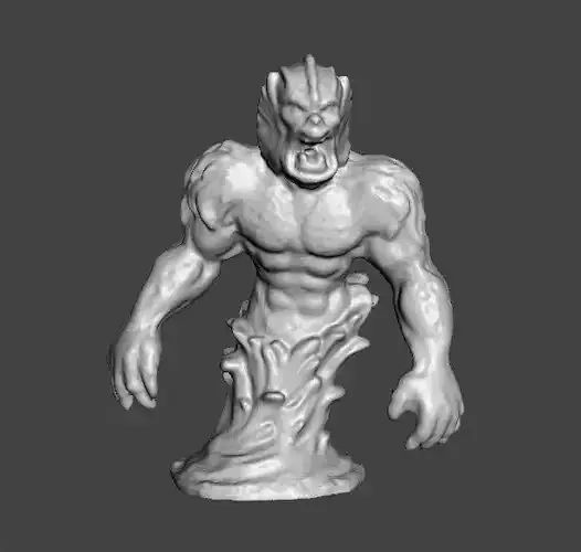 KRAKEN 2006 PVC FIGURE MINIATURE MONSTER PLASTIC TOY MYTH 3D print model