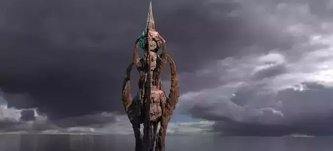 Raised Demon Sea Stone