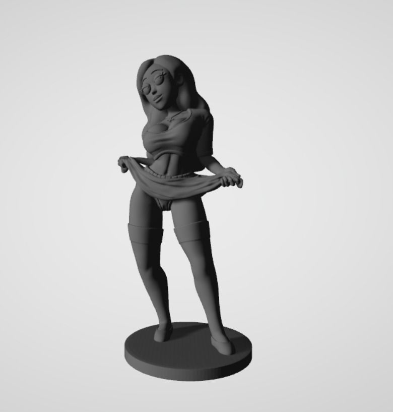 Tricia Lange Rick and Morty NSFW 3D print model_2