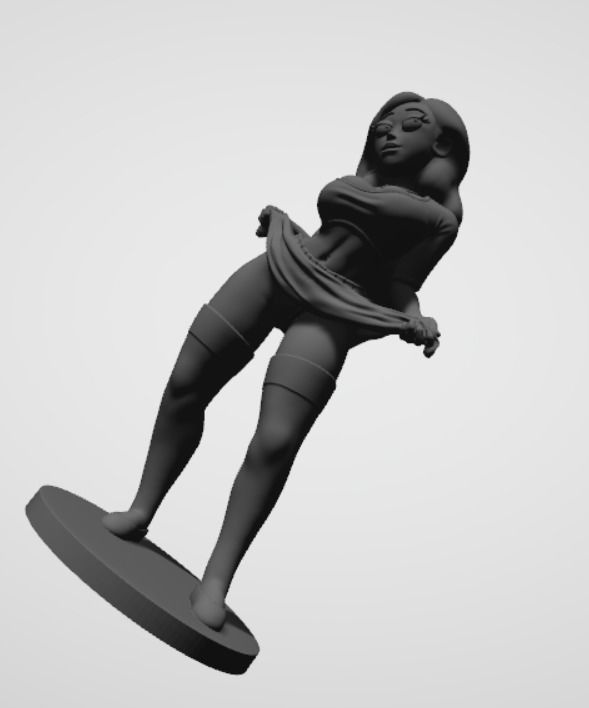 Tricia Lange Rick and Morty NSFW 3D print model_4