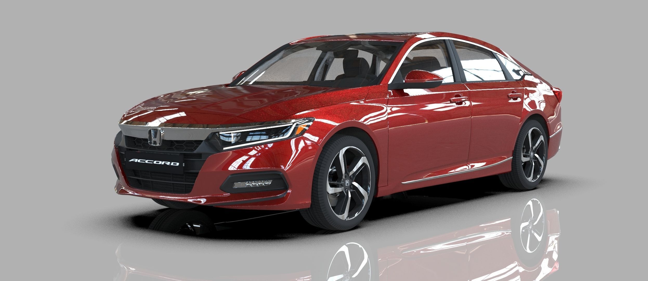 Honda Accord and inspire 2018-2022 3D Model Collection_1