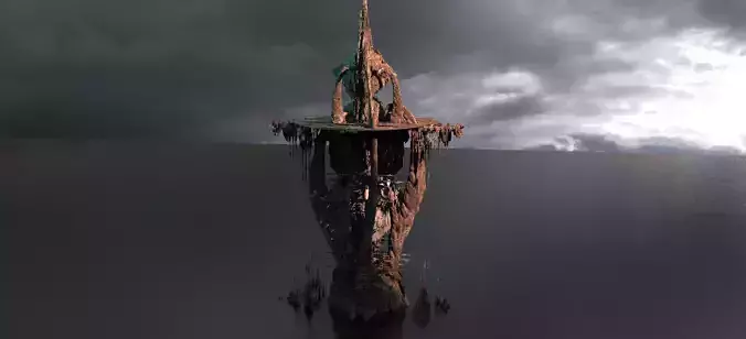 Old Ones Eldritch skeleton tower