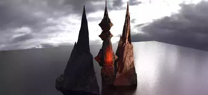 Dantes Cliff dark Spear 