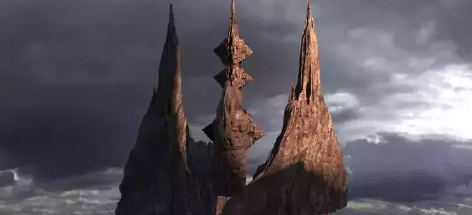 Holy Lance Cliffs 3D