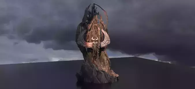 Arch angel Michael Cliff megastructure