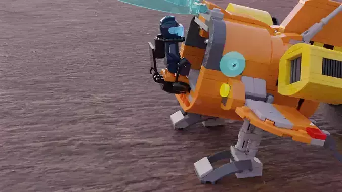 PUG-Z 3D-Model Low-poly 3D model