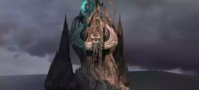 Arch angel Michael Angels mountain pass