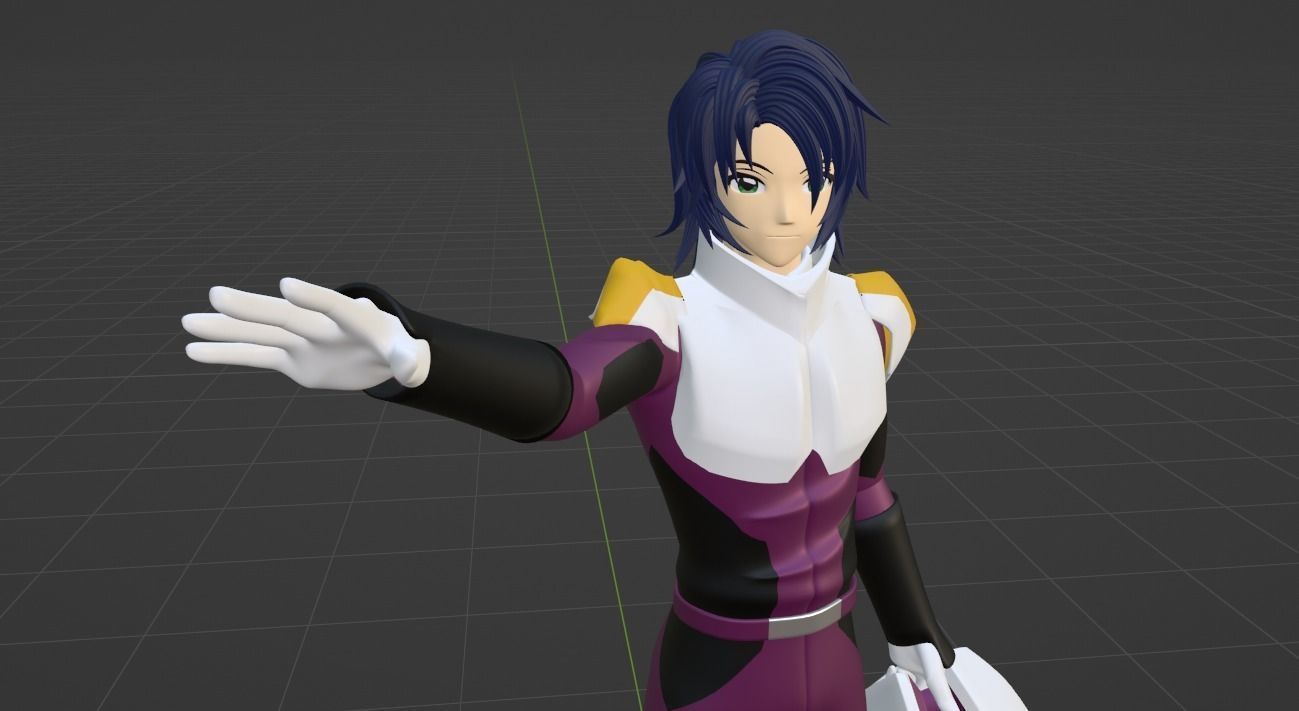 Athrun Zala - Gundam Seed Freedom 3D model_8