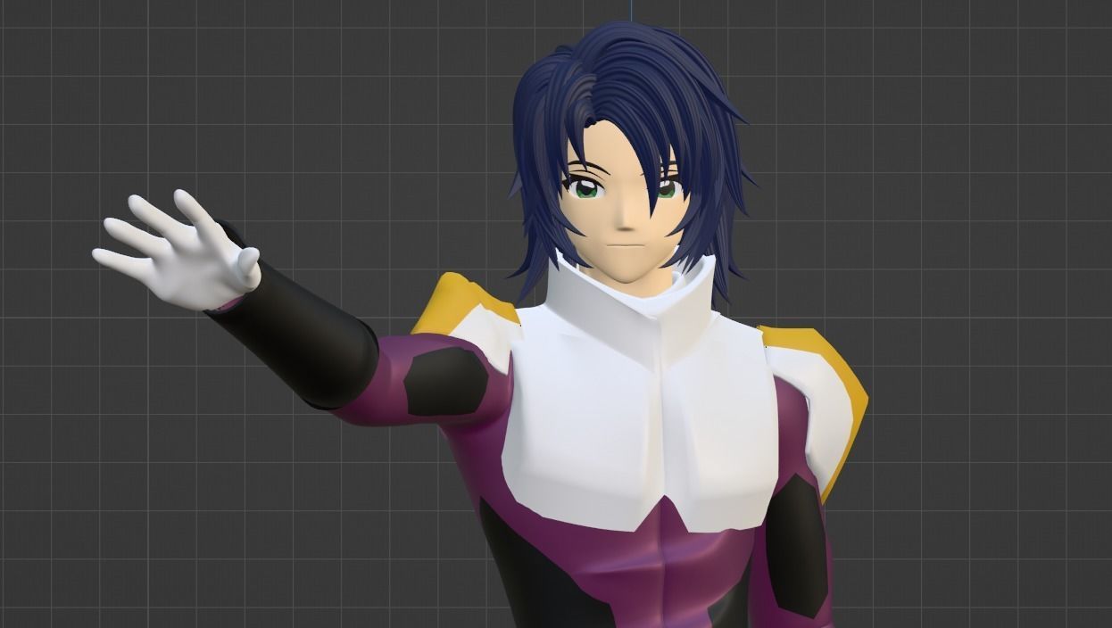 Athrun Zala - Gundam Seed Freedom 3D model_9
