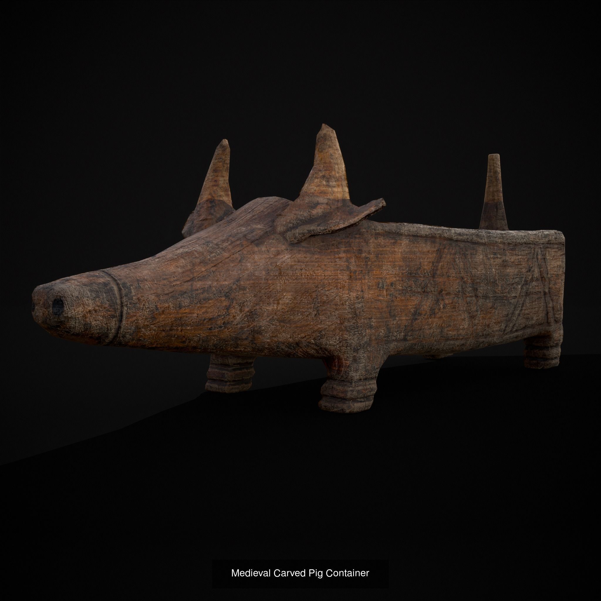 Medieval Prop Mix Seventy Five 3D Model Collection_22