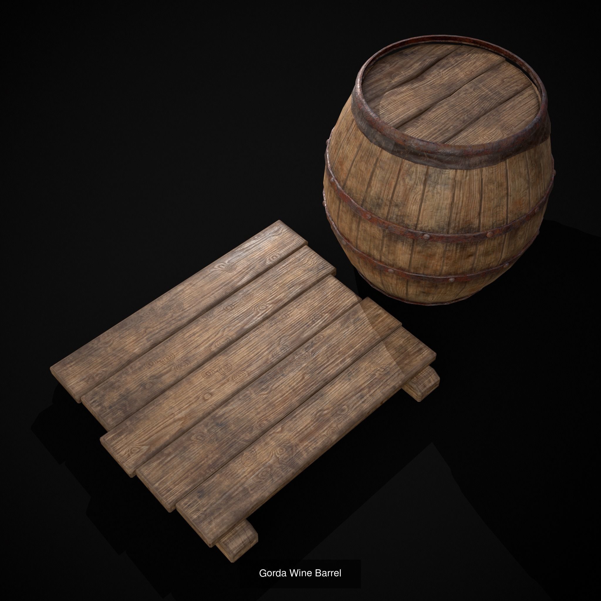 Medieval Prop Mix Seventy Five 3D Model Collection_31