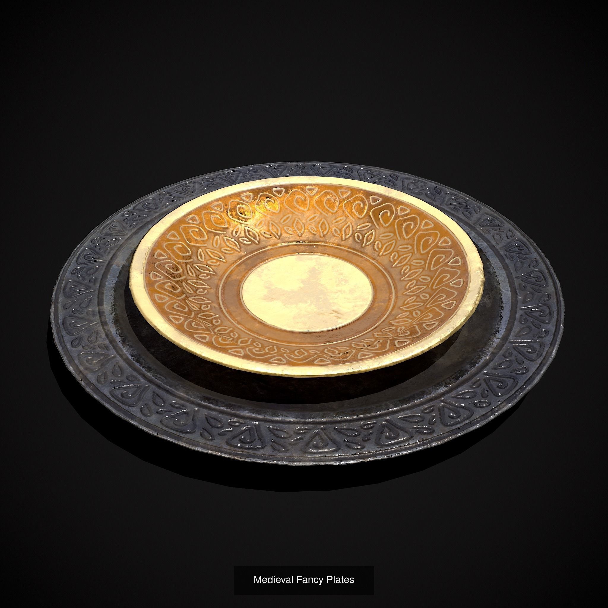 Medieval Prop Mix Seventy Seven 3D Model Collection_32