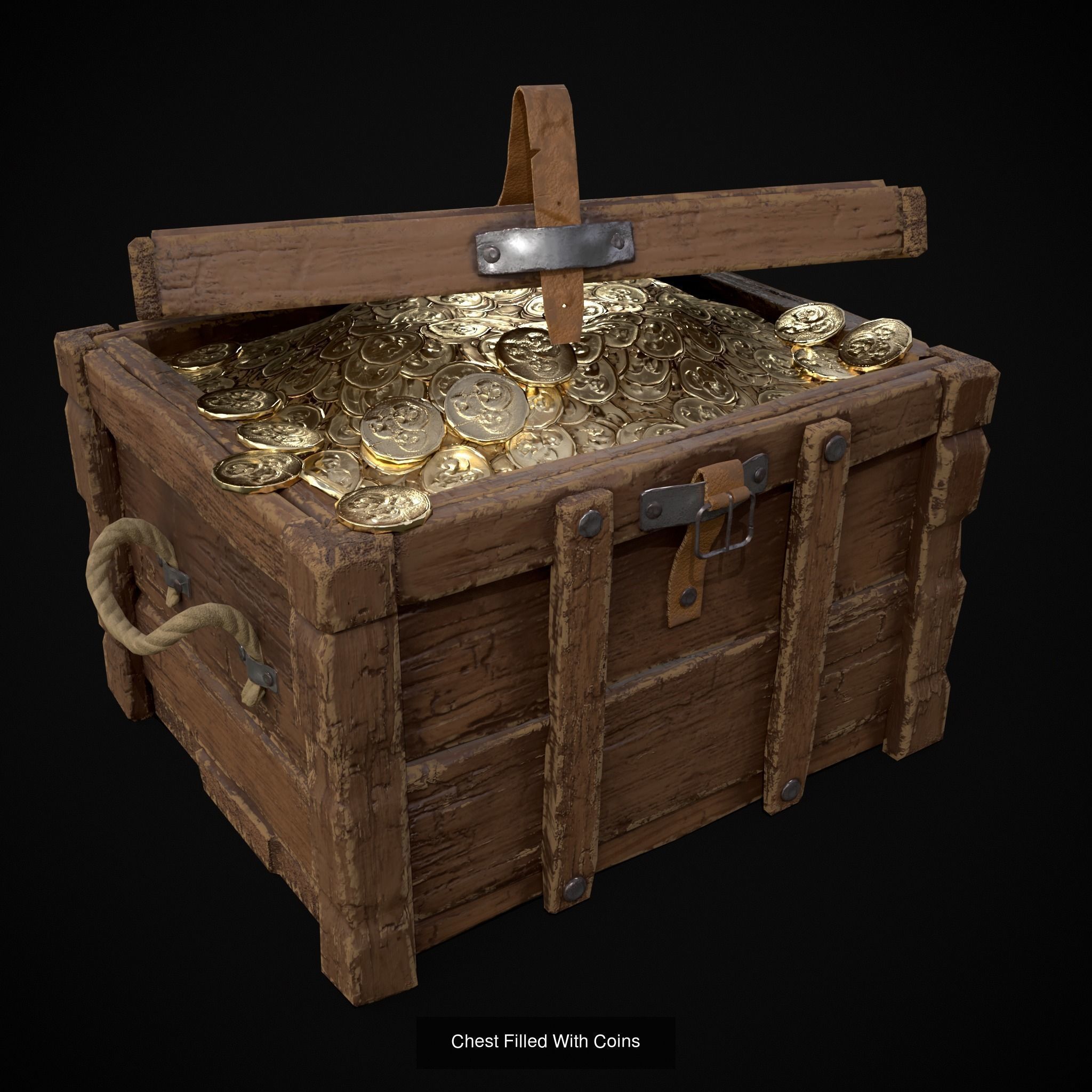 Medieval Prop Mix Seventy Seven 3D Model Collection_27