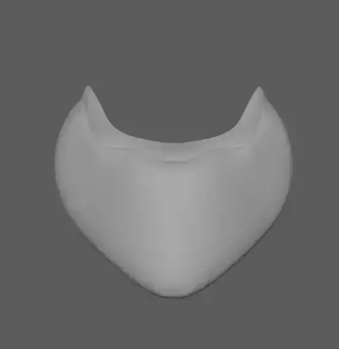Beard Low-poly 3D model