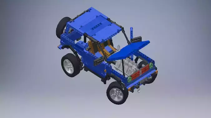 LEGO Technic Vehicle 3D model