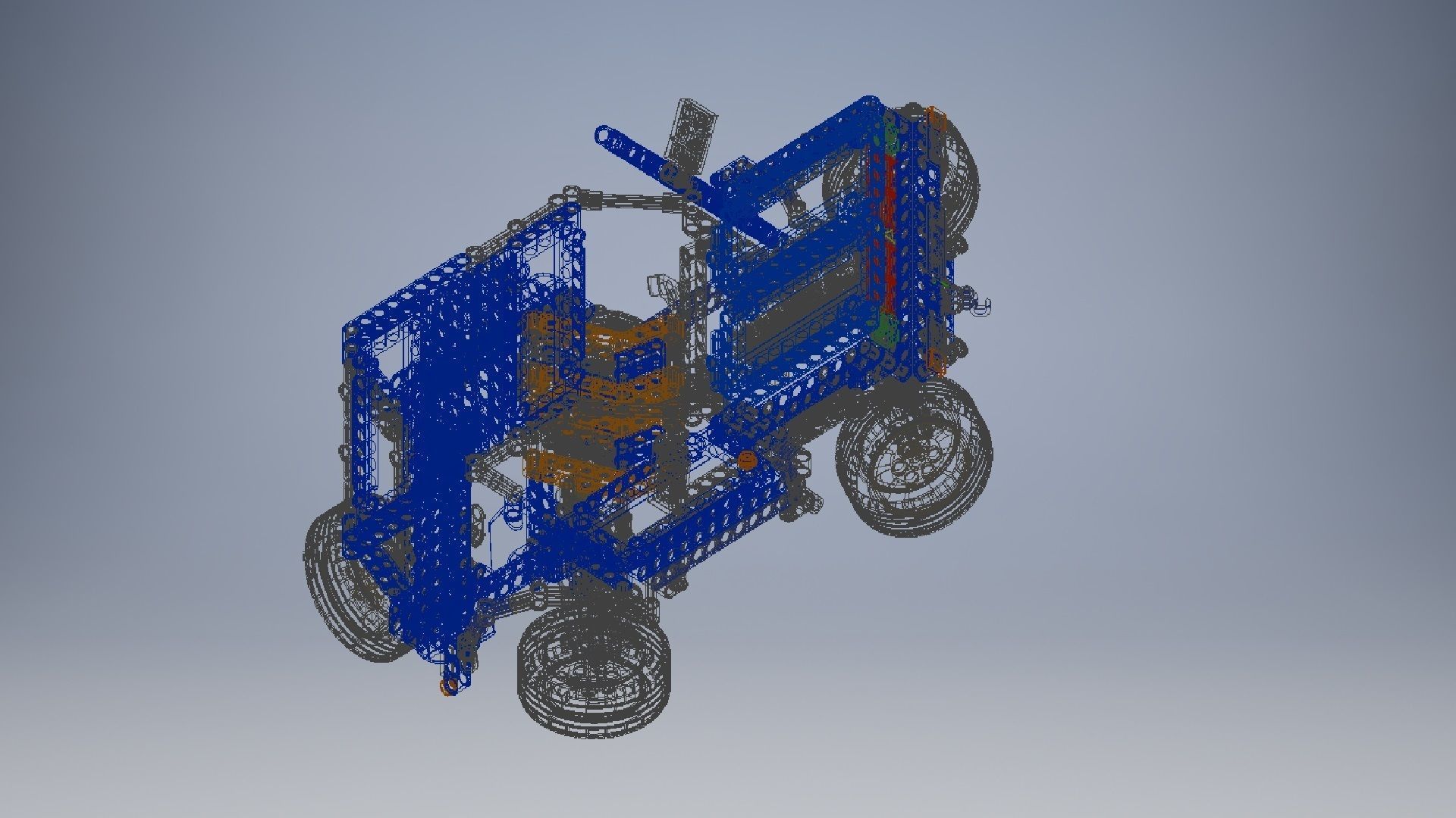 LEGO Technic Vehicle 3D model 3D model_10