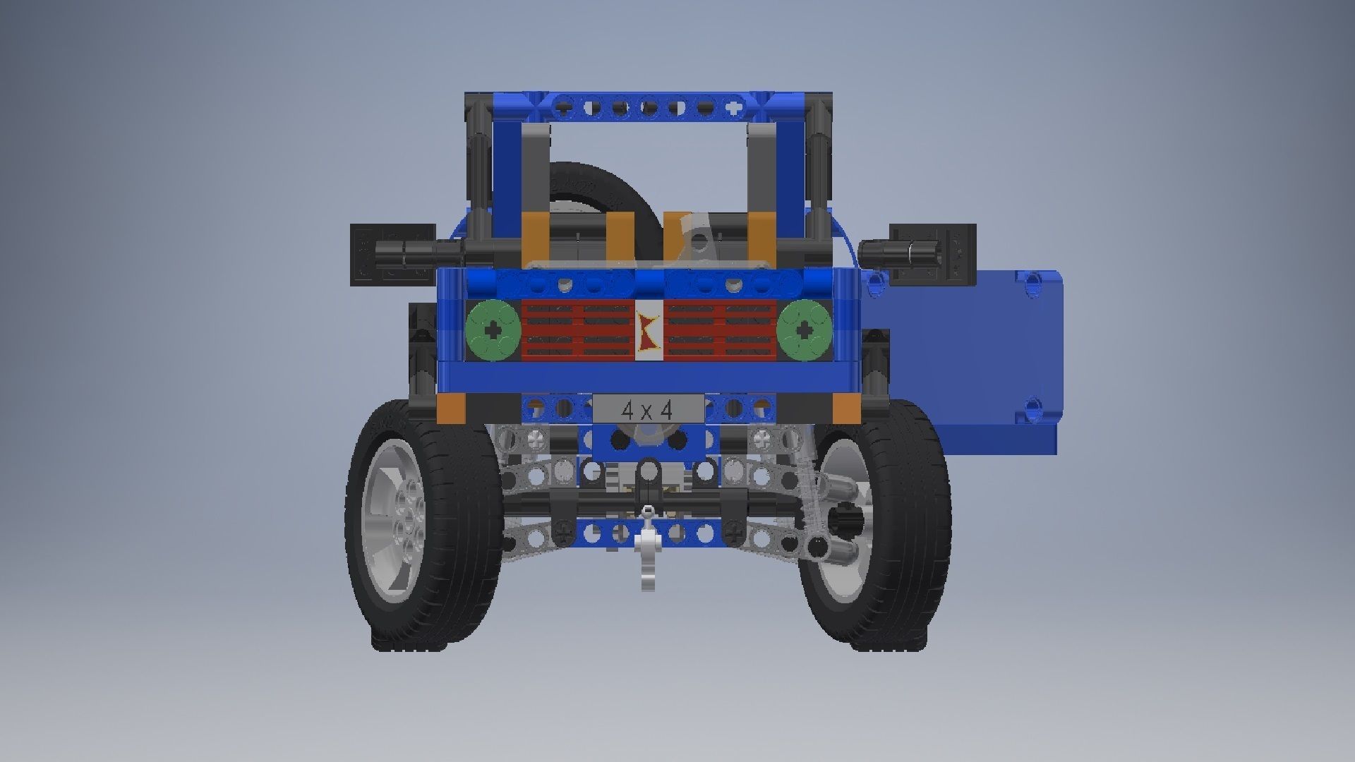 LEGO Technic Vehicle 3D model 3D model_6