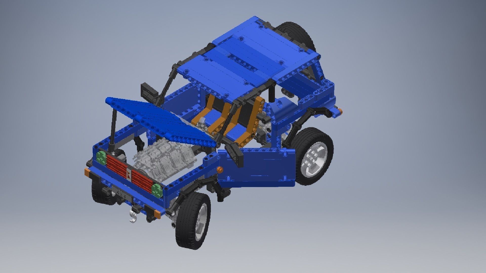 LEGO Technic Vehicle 3D model 3D model_2