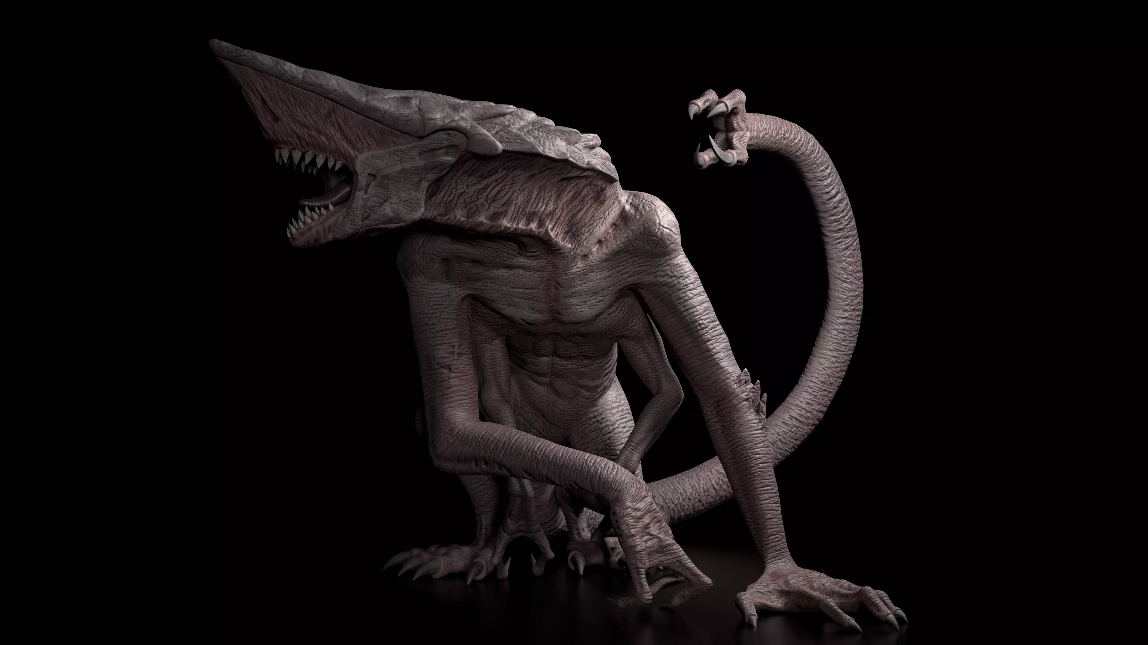 Monster Low-poly 3D model
