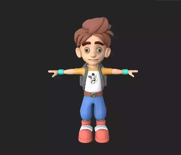 3D Cartoon Character