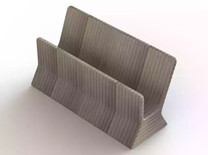 Plastic Card Holder Stand