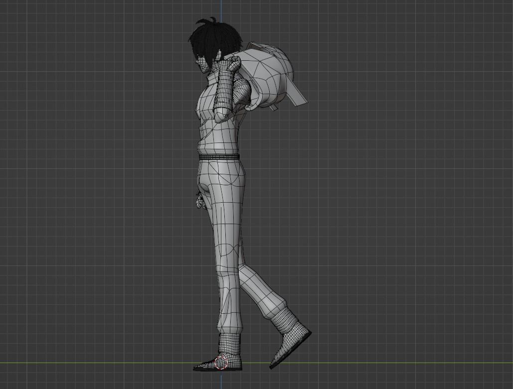 Shin Asuka - Gundam Seed Freedom 3D model_12