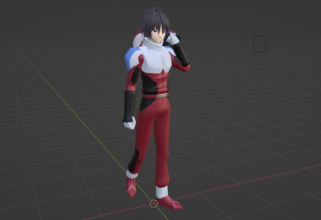 Shin Asuka - Gundam Seed Freedom 3D model_8