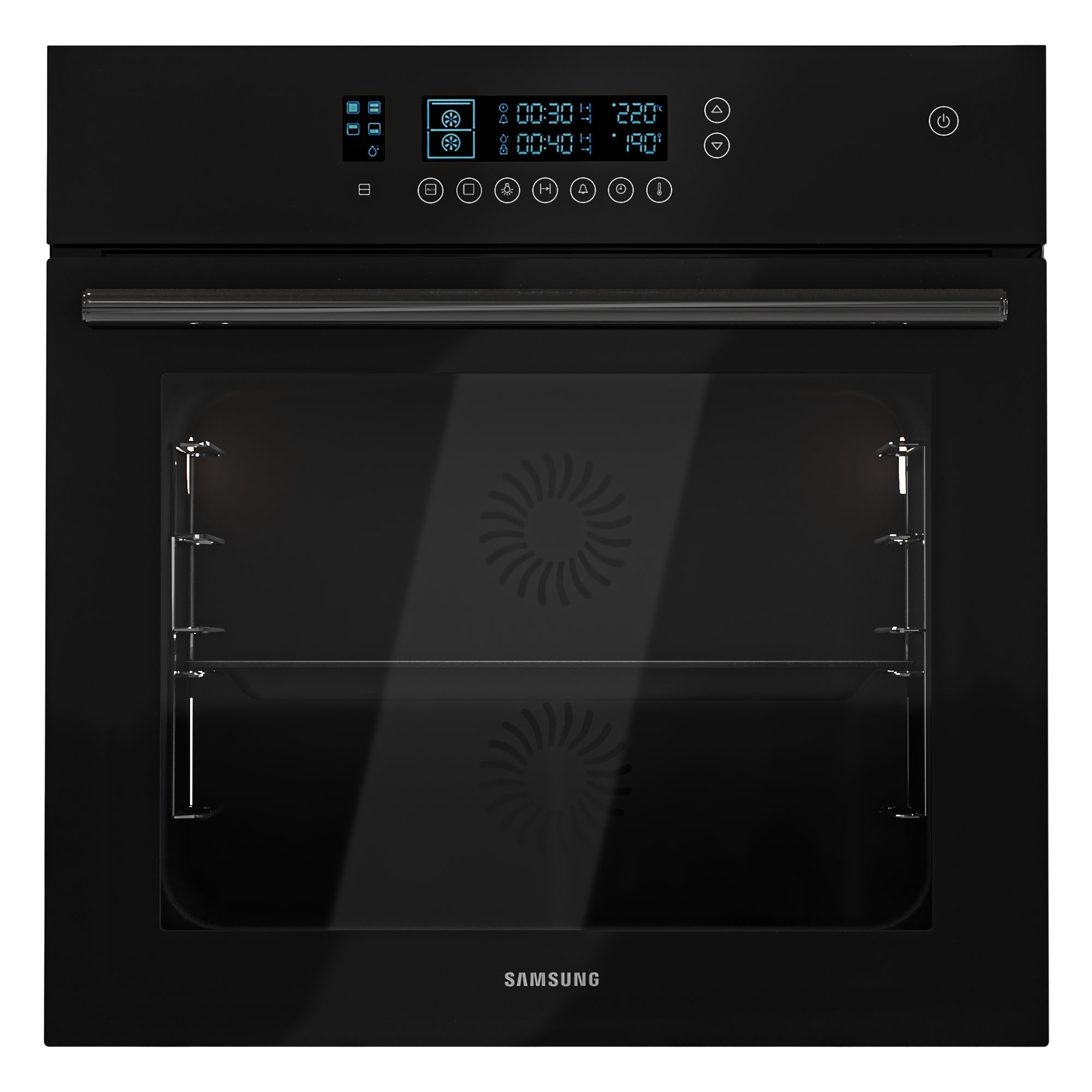 Samsung kitchen appliances set 3D model_5