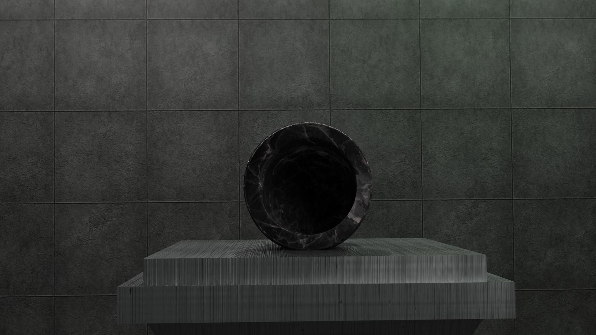 3D VASE Low-poly 3D model_4