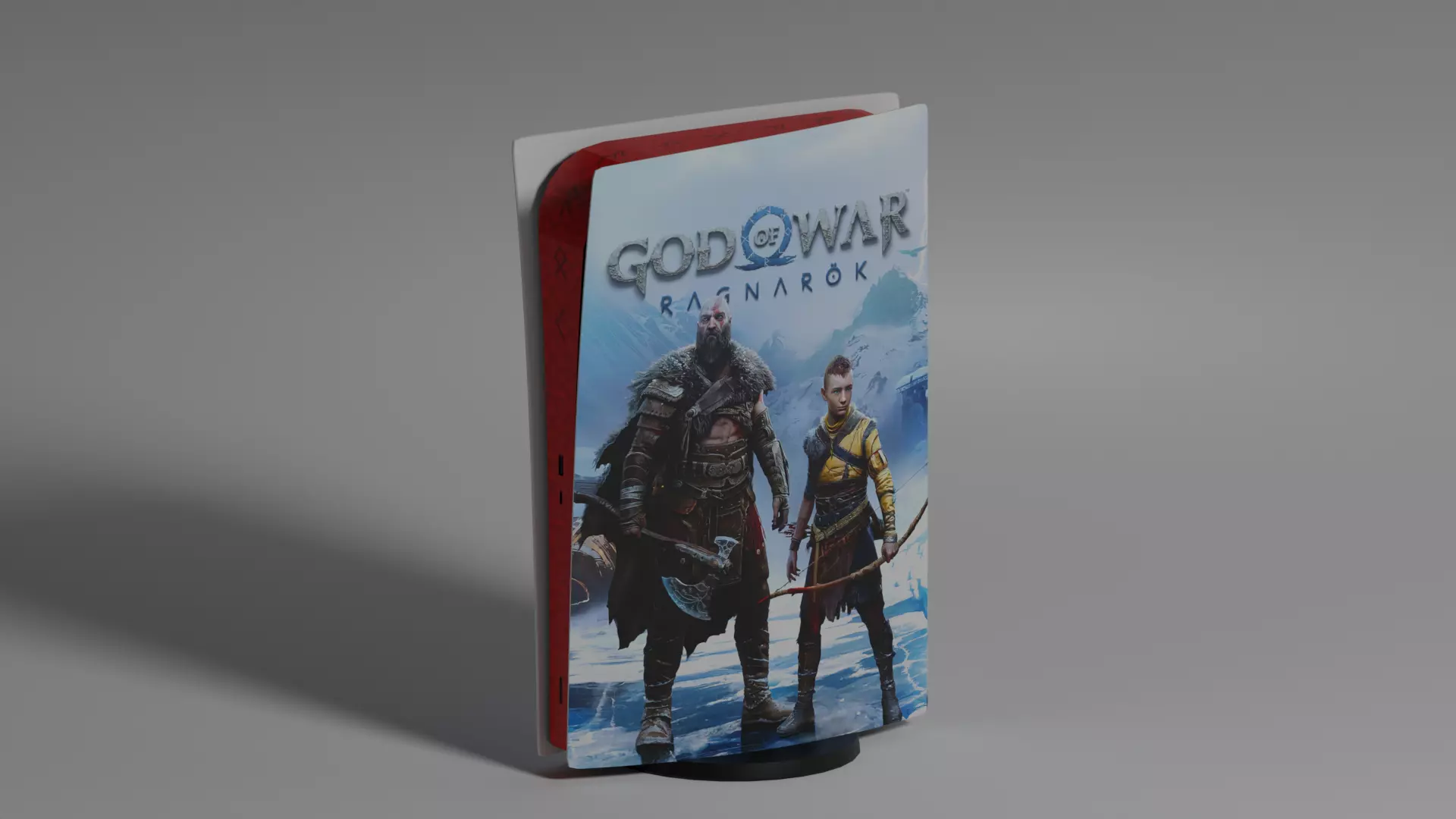Playstation 5 - God of war - Sony Low-poly 3D model