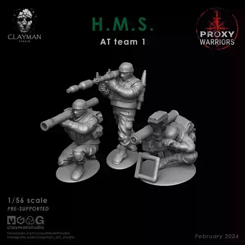 HMS AT Team 1  1 56 scale