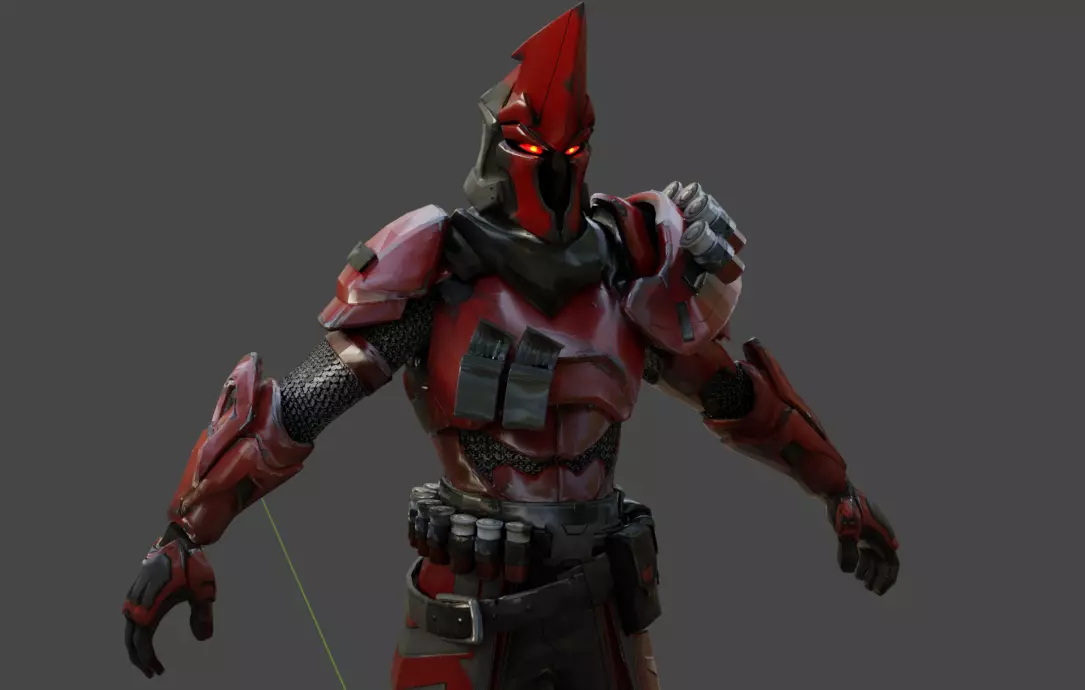 samurai Free low-poly 3D model