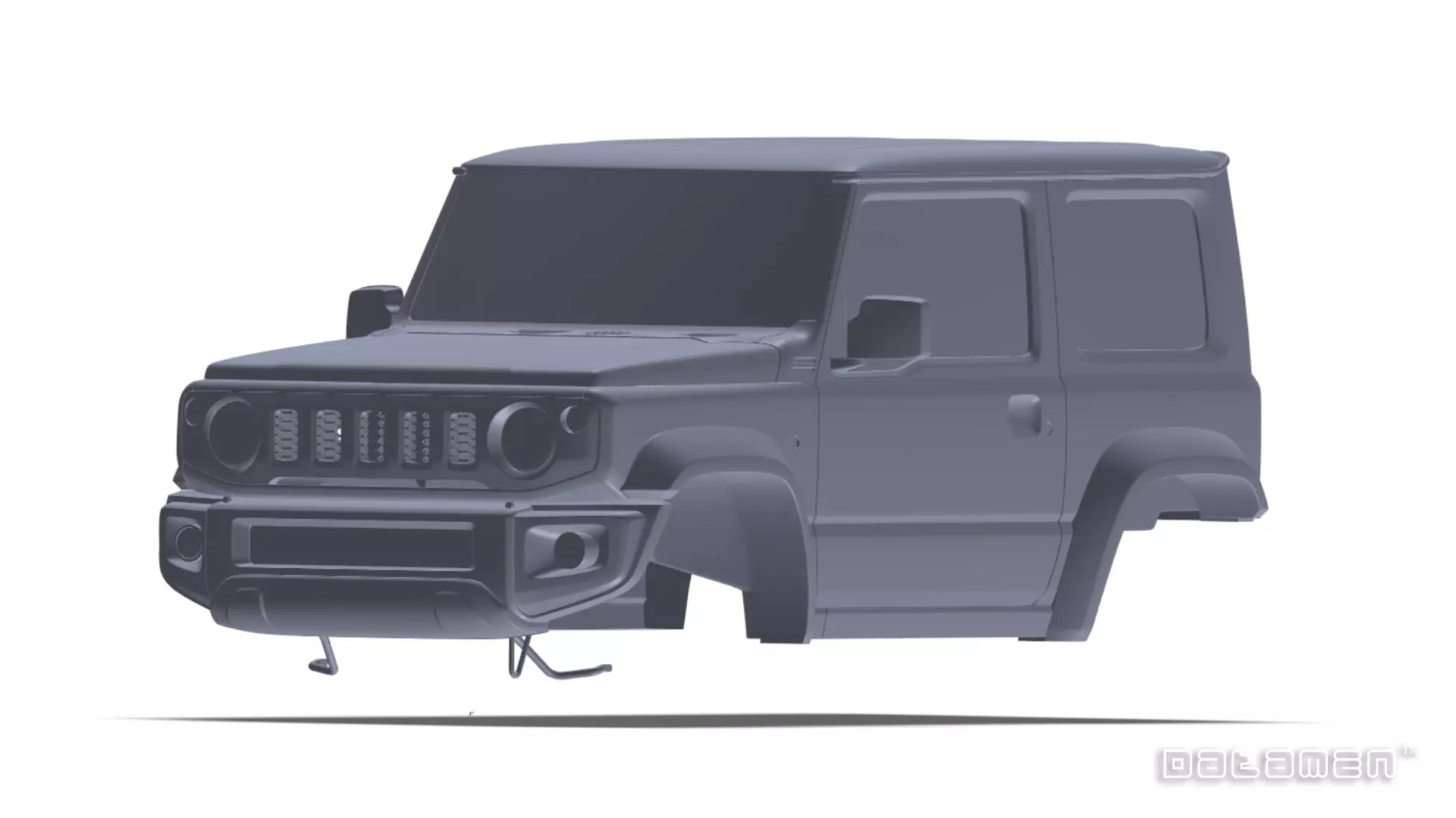 2019 2023 Suzuki Jimny 3D Scan Surface Data 3D model_0
