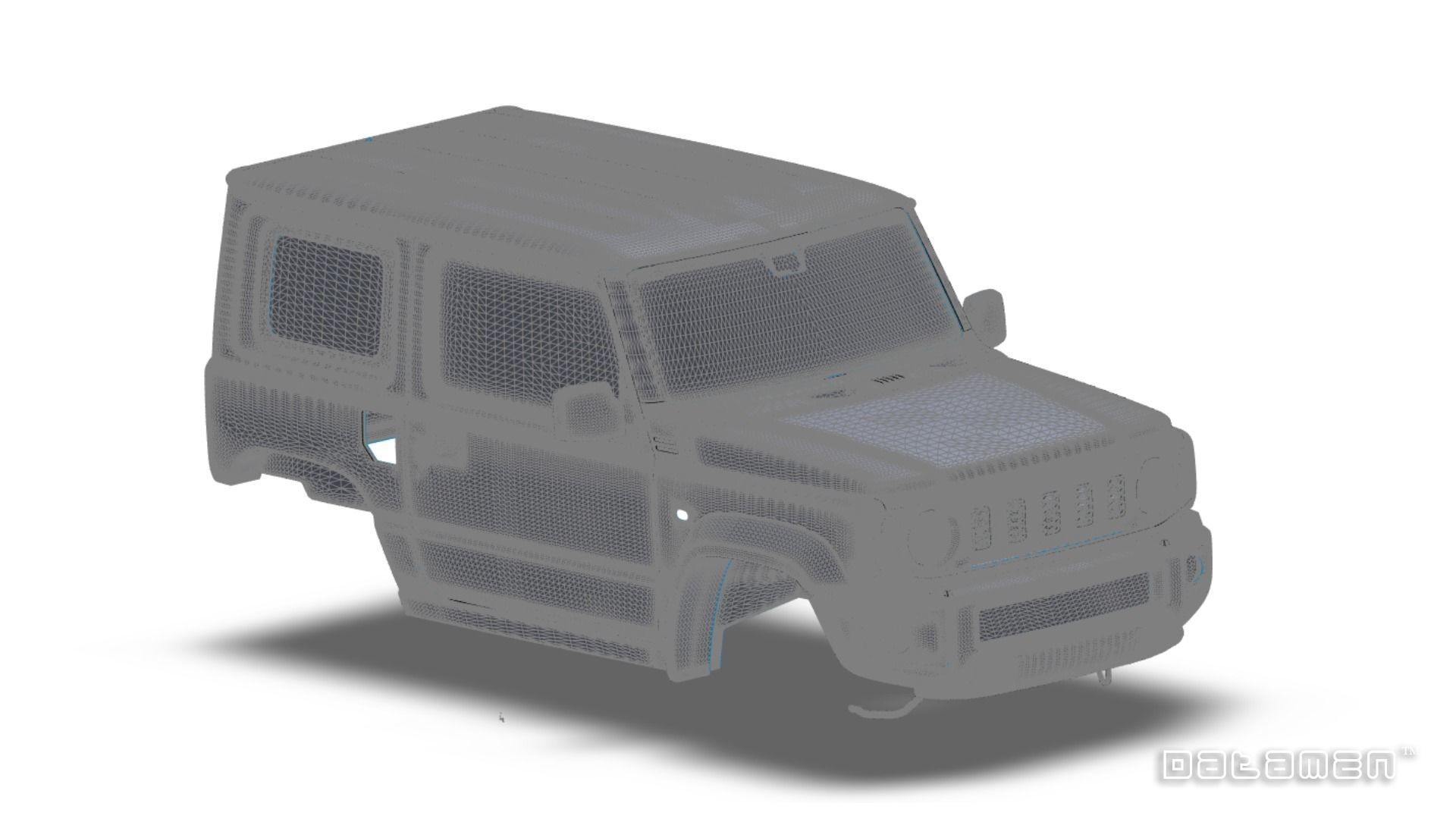 2019 2023 Suzuki Jimny 3D Scan Surface Data 3D model_5