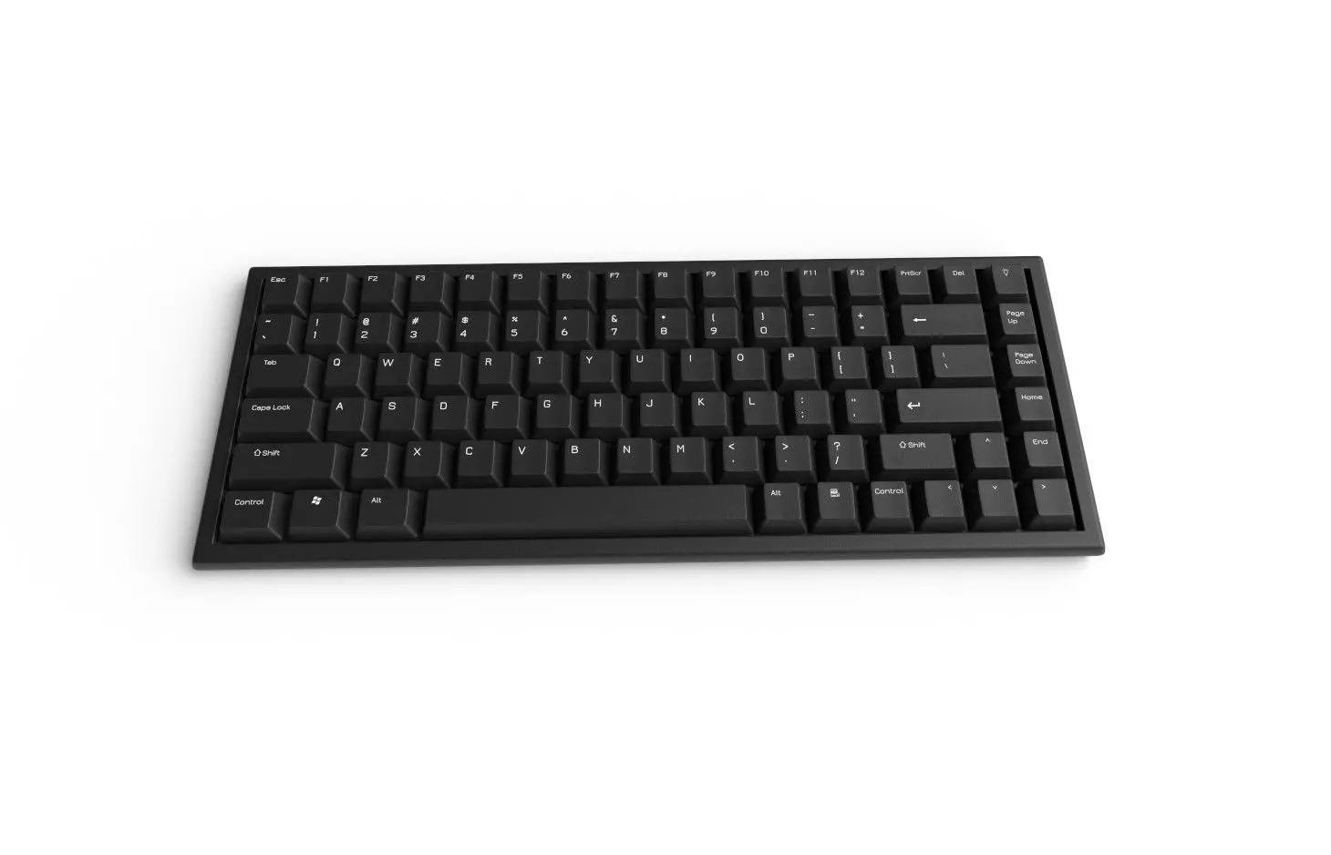 Pc Keyboard M04 Low-poly 3D model_0