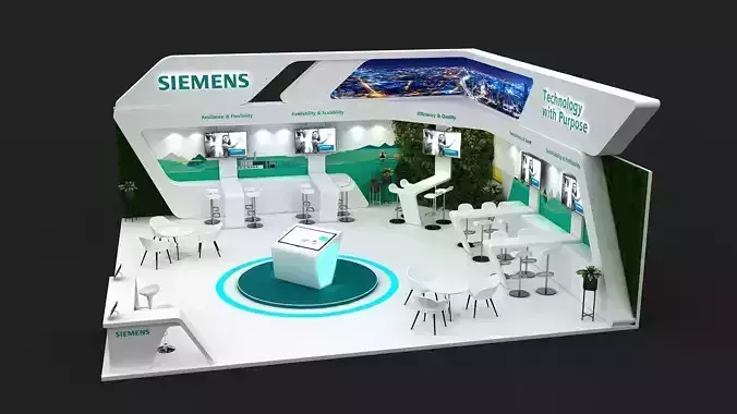 Event Stall 3D model
